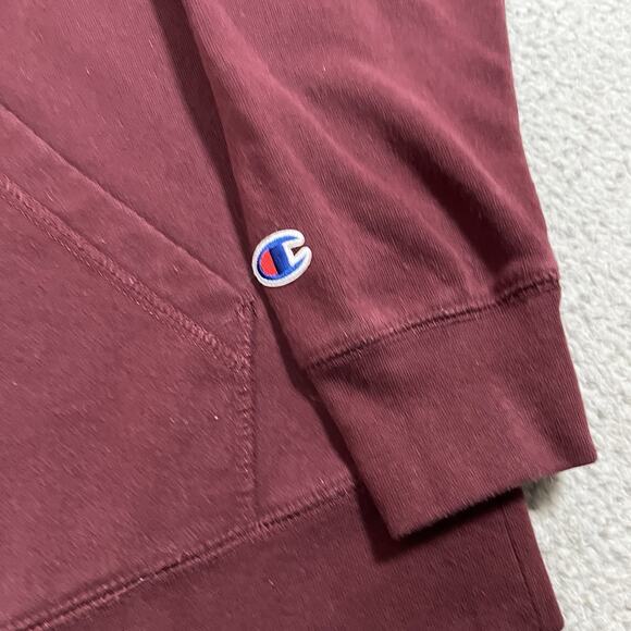 Minnesota Golden Gophers Hoodie Mens Large Maroon Champion Sweatshirt - Picture 7 of 10